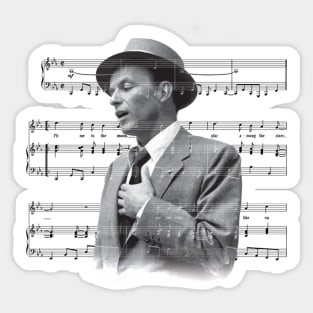 Frank Sinatra Sticker